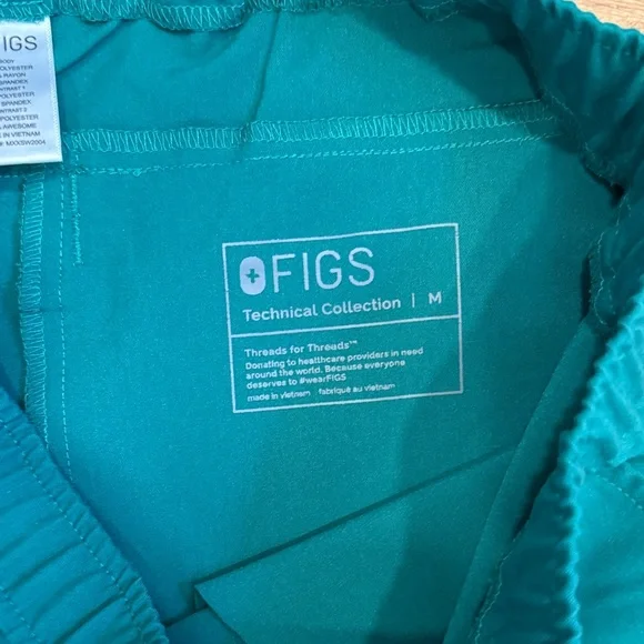 Figs Men’s M Hunter Green Tansen Jogger Scrub Pants™ - Picture 2 of 2